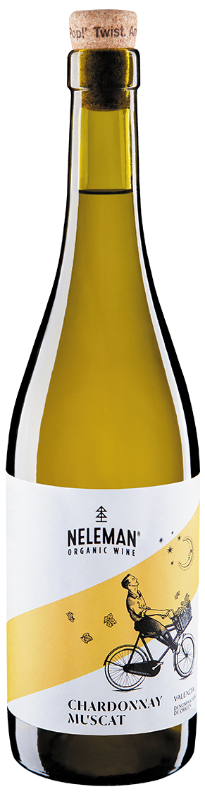 Вино Neleman Chardonnay-Muscat белое сухое, 0.75л