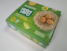 Яйцо куриное Яркое утро Фермерское С1, 20шт