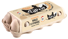 Яйцо куриное Дар Кур Деревенское С1, 10шт