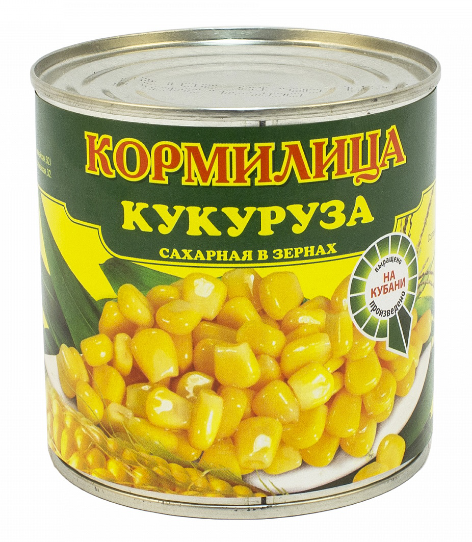 Кукуруза Кормилица Сахарная, 425мл