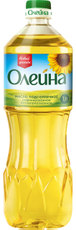 Масло подсолнечное Олейна рафинированное дезодорированное, 1л