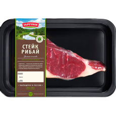 Стейк Заречное Рибай Skin из говядины охлажденный, 400г