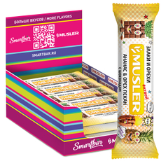 Батончик-мюсли Musler Ананас и орех пекан с шоколадом, 30г x 25 шт