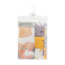 Трусы Authentic женские миди, 3шт