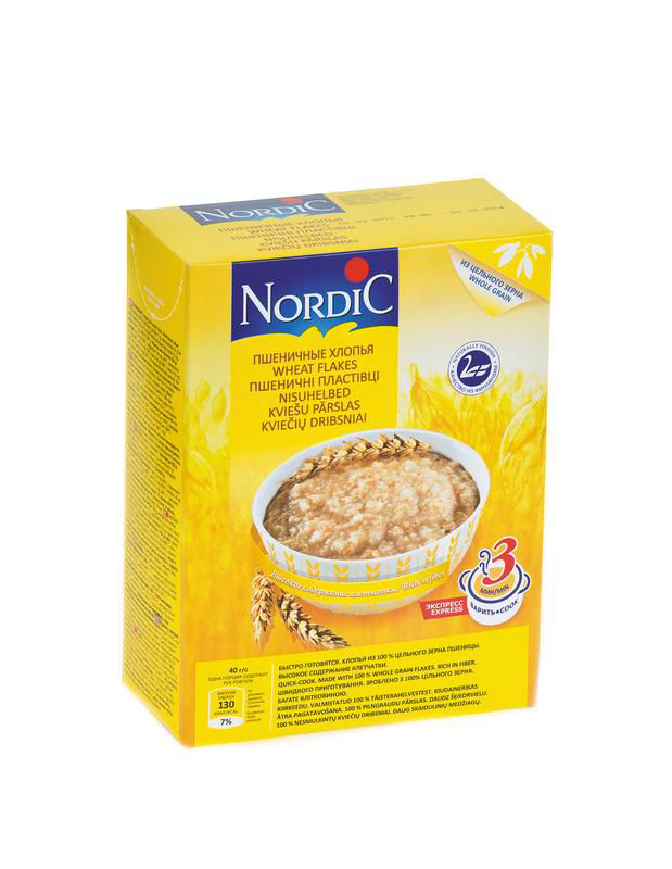ХЛОПЬЯ ПШЕНИЧНЫЕ NORDIC 600Г купить с доставкой на дом, цены в интернет ...