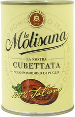 Томаты La Molisana Cubettata очищенные резаные, 400г