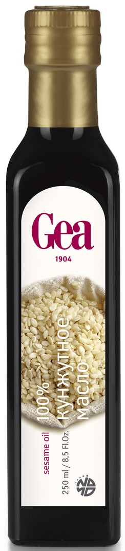Изображение товара Масло кунжутное Gea нерафинированное, 250мл