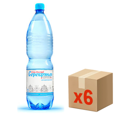 Вода Аквадар Серебряная газированная, 1.5л x 6 шт