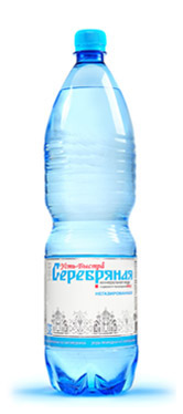 Вода Серебряная газированная, 1.5л x 6 шт