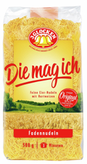 Макароны вермишель 3 Glocken Die mag ich Fadennudeln, 500г