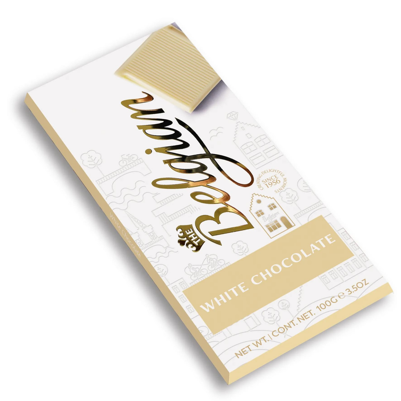 Шоколад The Belgian белый, 100г