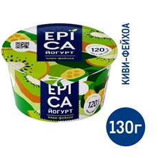 Йогурт Epica киви фейхоа 4.8%, 130г