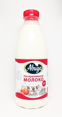 Молоко Авида пастеризованное 3.2%, 900мл