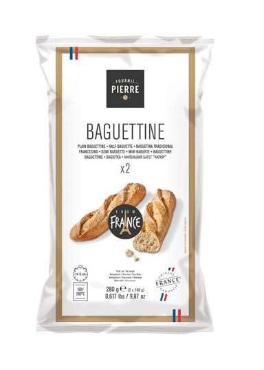Багет Bridor Fournil de Pierre Французский для выпекания замороженный (140г x 2шт), 280г