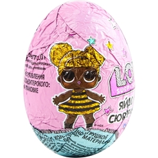 Яйцо шоколадное L.O.L. Surprise! с коллекционной игрушкой, 20г