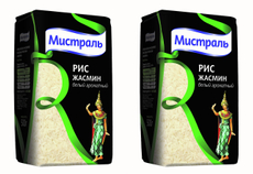 Крупа рис Мистраль Жасмин ароматный, 500г x 2 шт