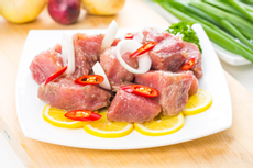 Шашлык из свинины с уксусом