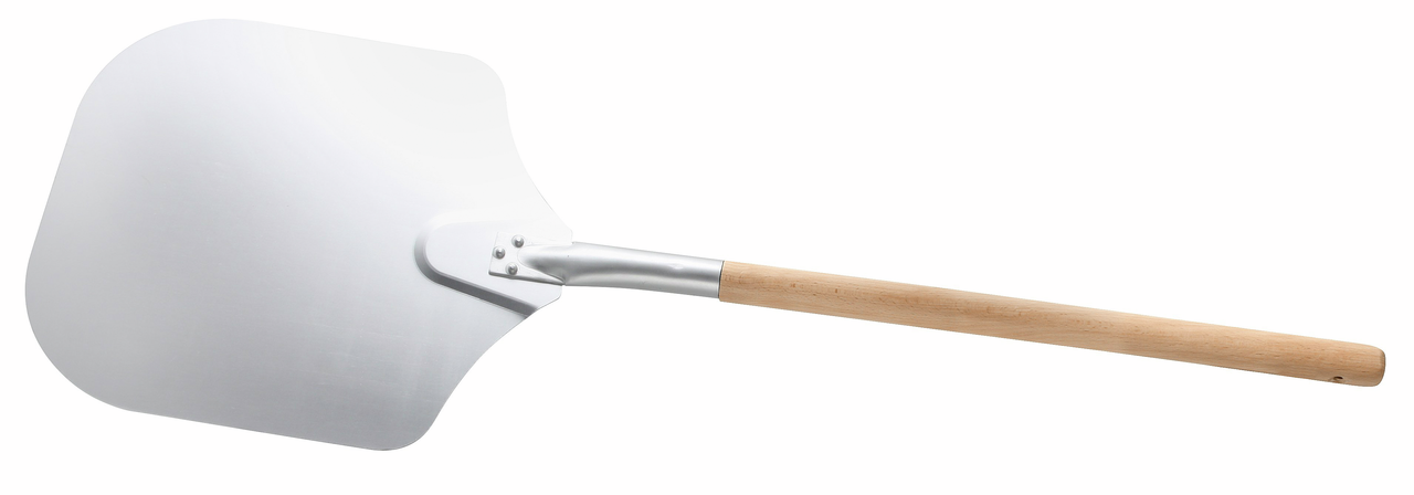 Изображение товара Лопатка для пиццы aro 36 х 31 см деревянная алюминиевая основание
