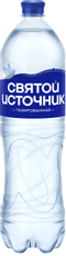 Вода Святой Источник питьевая газированная, 1.5л