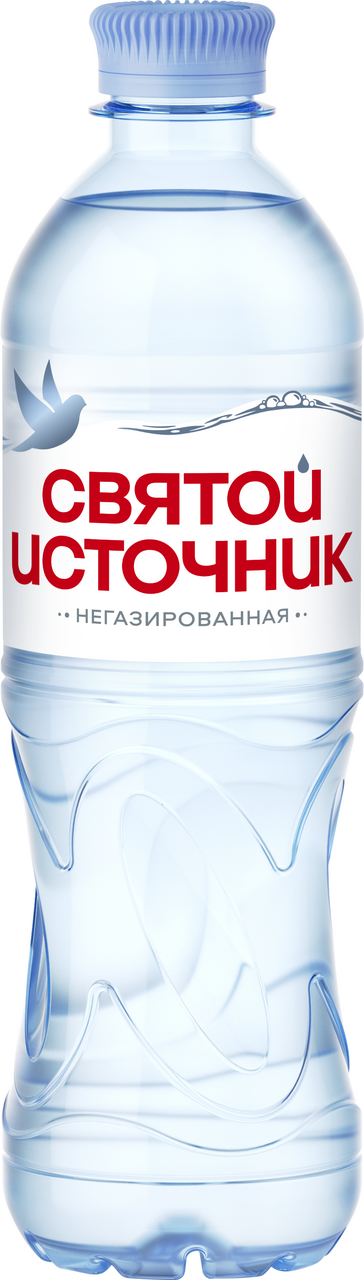Изображение товара Вода Святой Источник питьевая негазированная, 500мл