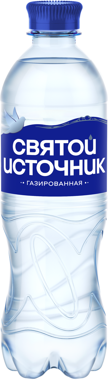 Изображение товара Вода Святой Источник питьевая газированная, 500мл