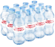 Вода Святой Источник питьевая негазированная, 330мл x 12 шт