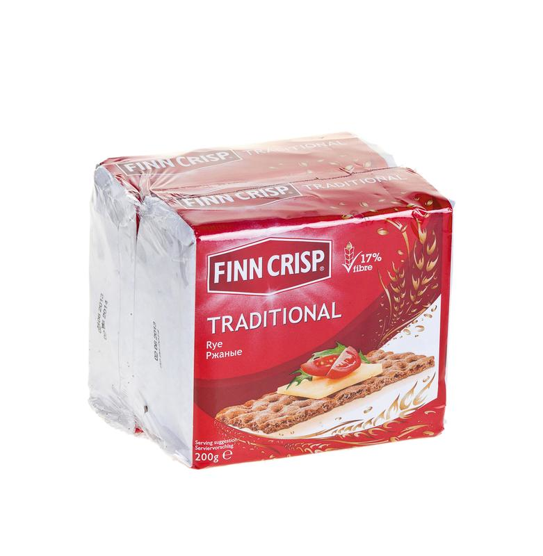 Хлебцы Finn Crisp Традиционные ржаные, 200г купить с доставкой на дом ...