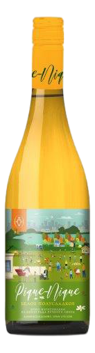 Вино Alma Valley Picnic полусладкое белое, 0.75л