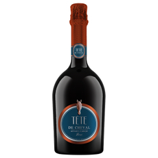 Вино игристое Tete De Cheval белое брют, 0.75л