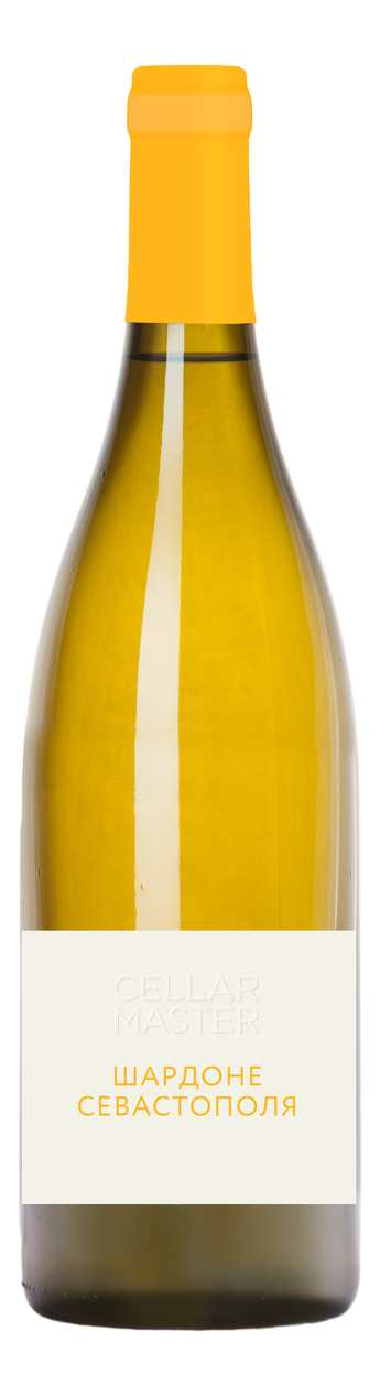 Вино Cellar Master Chardonnay of Sevastopol белое сухое, 0.75л