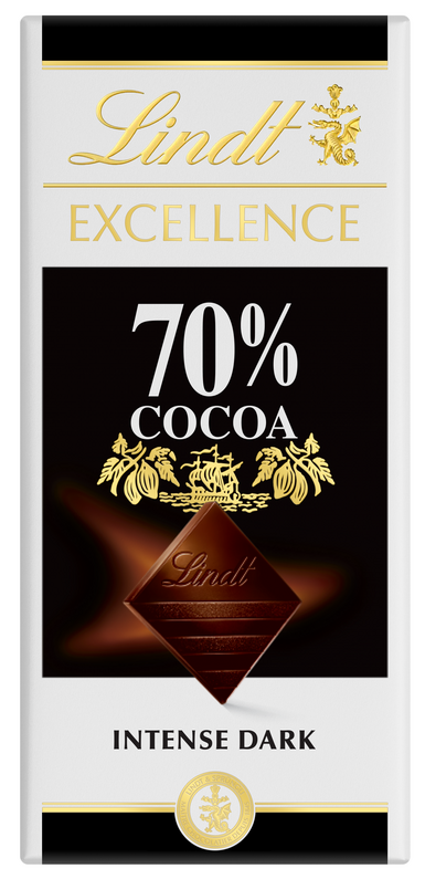 Шоколад Lindt Excellence 70% какао, 100г
