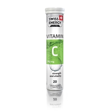 Витаминно-минеральный комплекс Swiss Energy Vitamin C 550 мг 20 таблеток, 55г
