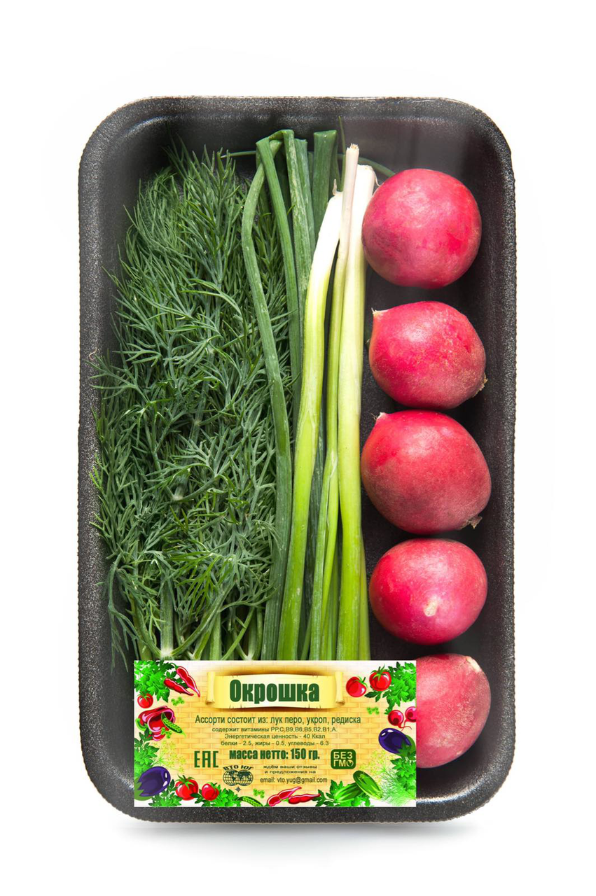 Ассорти овощное окрошка, 150г